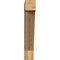 Ekena Millwork Traditional Block Rough Sawn Bracket, Western Red Cedar, 6"W x 30"D x 36"H BKT06X30X36TRA05RWR - alternate 4